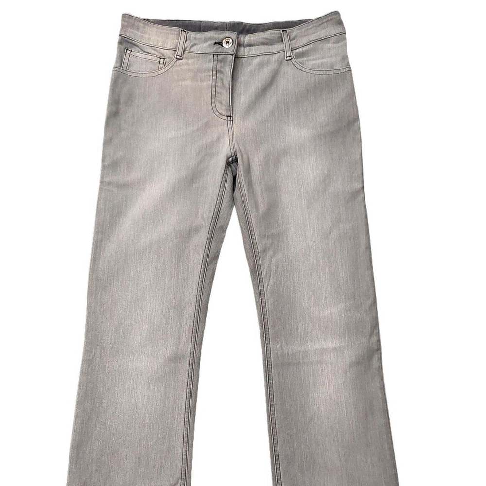 Scervino Street Classic Bootcut Jeans Light Gray Sz 10 NWT